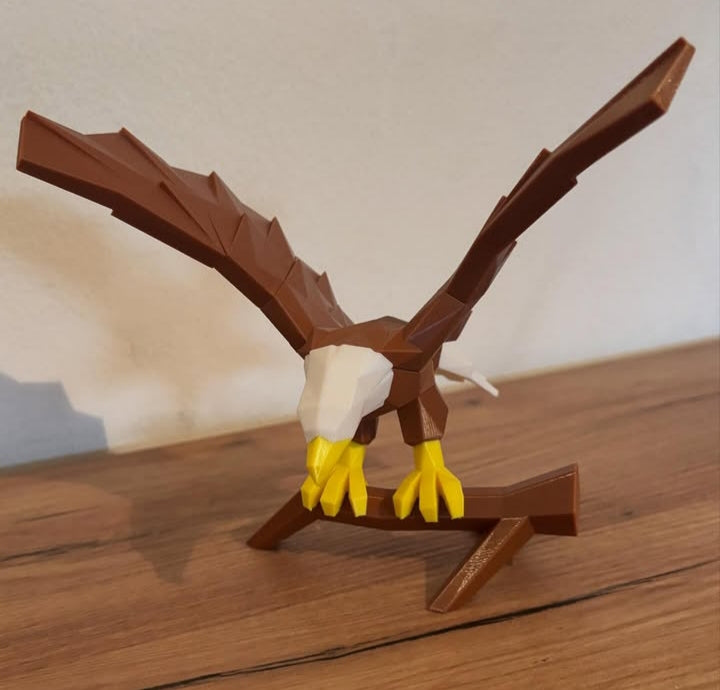 🧩 Puzzle Magnético - Águia 🦅