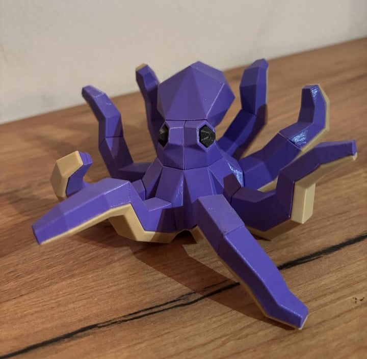 🧩 Puzzle Magnético - Polvo 🐙