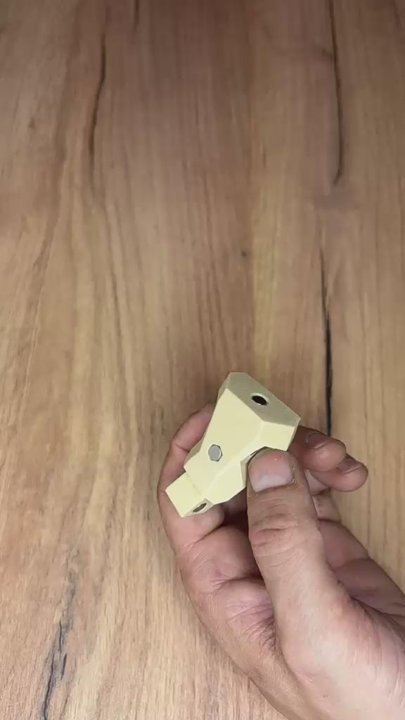 🧩 Puzzle Magnético - Triceratops 🦖