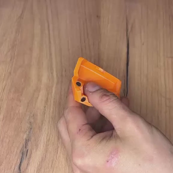 🧩 Puzzle Magnético - Abóbora 🎃