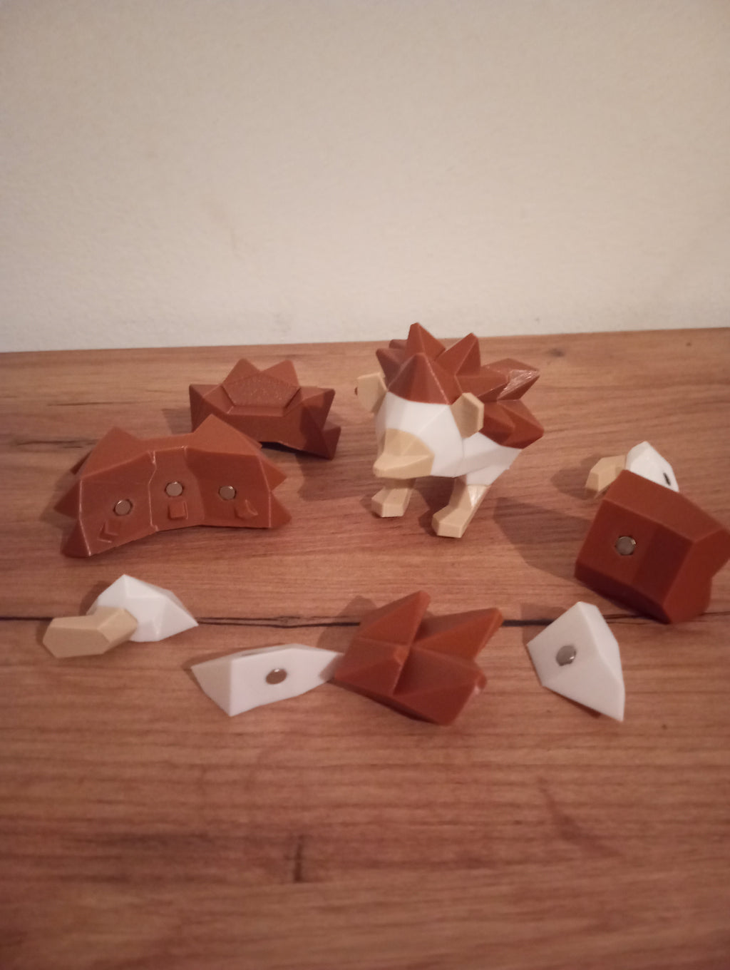 🧩 Puzzle Magnético - Ouriço 🦔