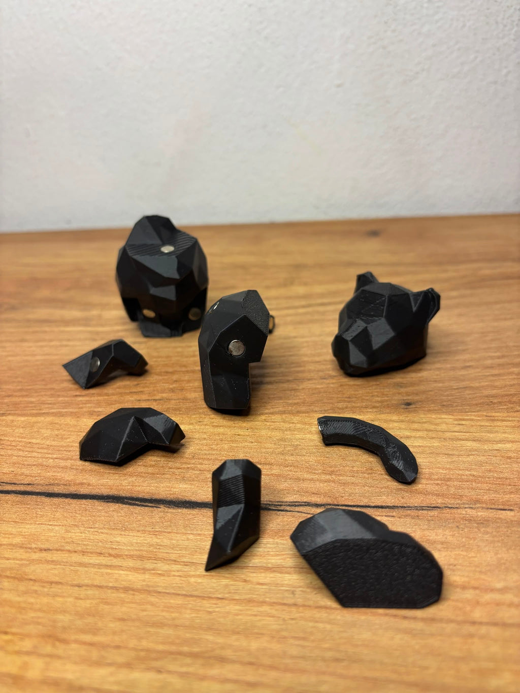🧩 Puzzle Magnético - Pantera Negra pequena 🐆