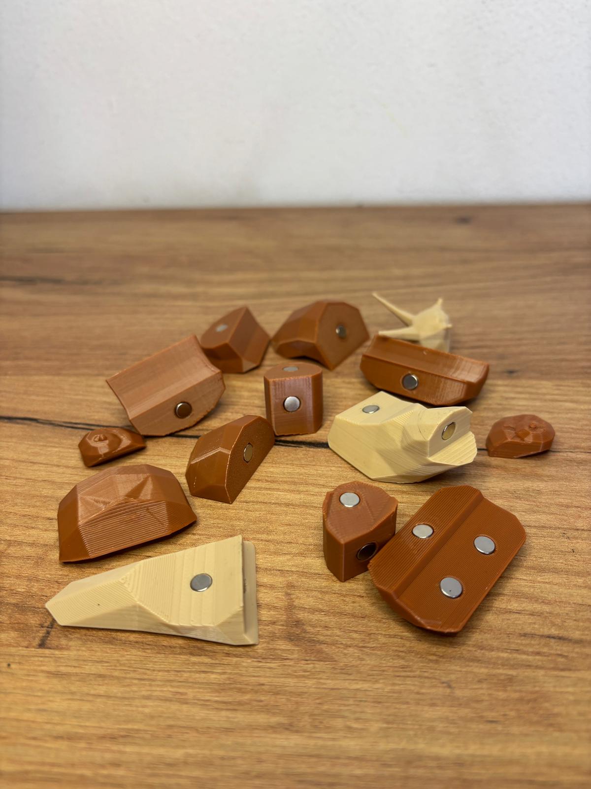 🧩 Puzzle Magnético - Caracol 🐌