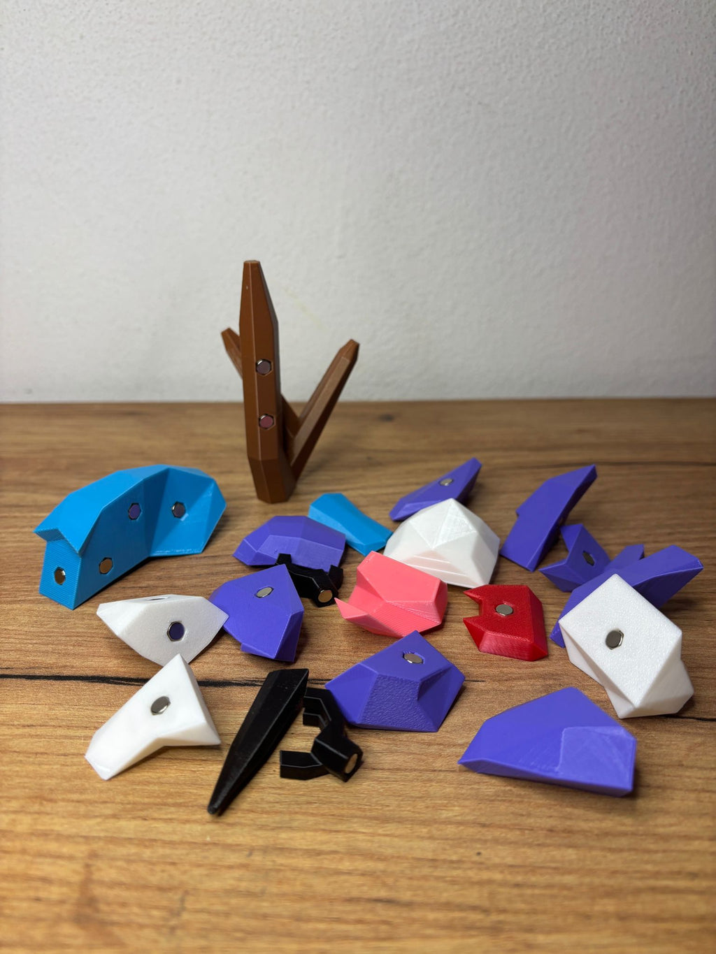 🧩 Puzzle Magnético - Guarda Rios 🐦