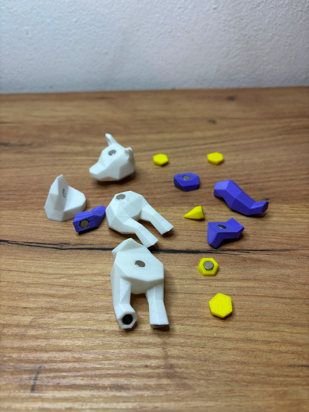🧩 Puzzle Magnético - Unicórnio 🦄