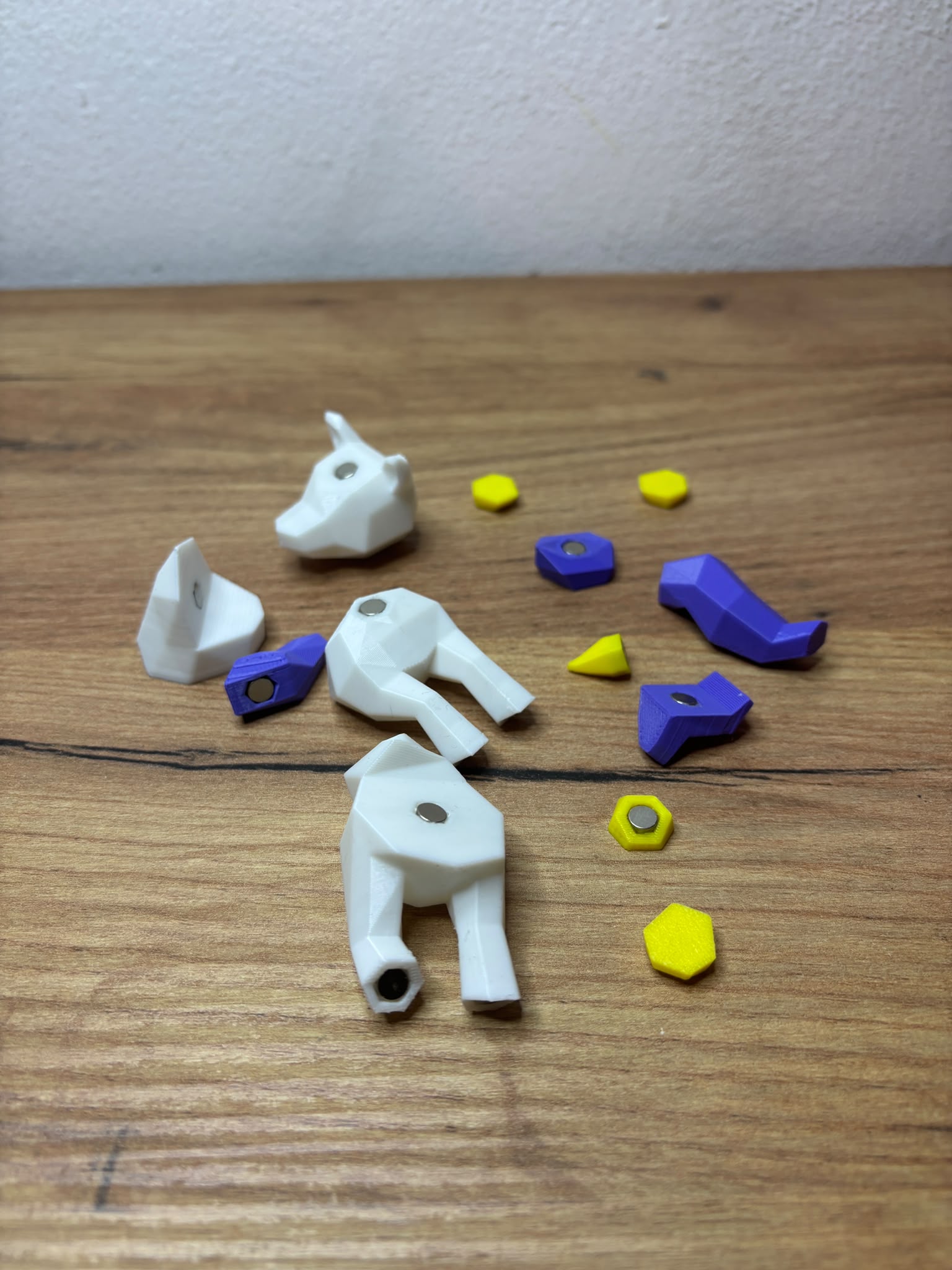 🧩 Puzzle Magnético - Unicórnio 🦄