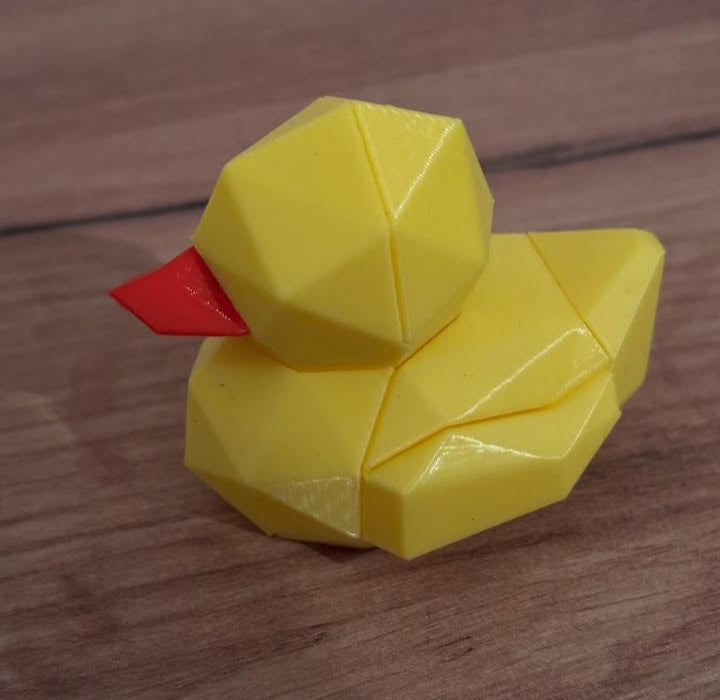🧩 Puzzle Magnético - Pato 🦆