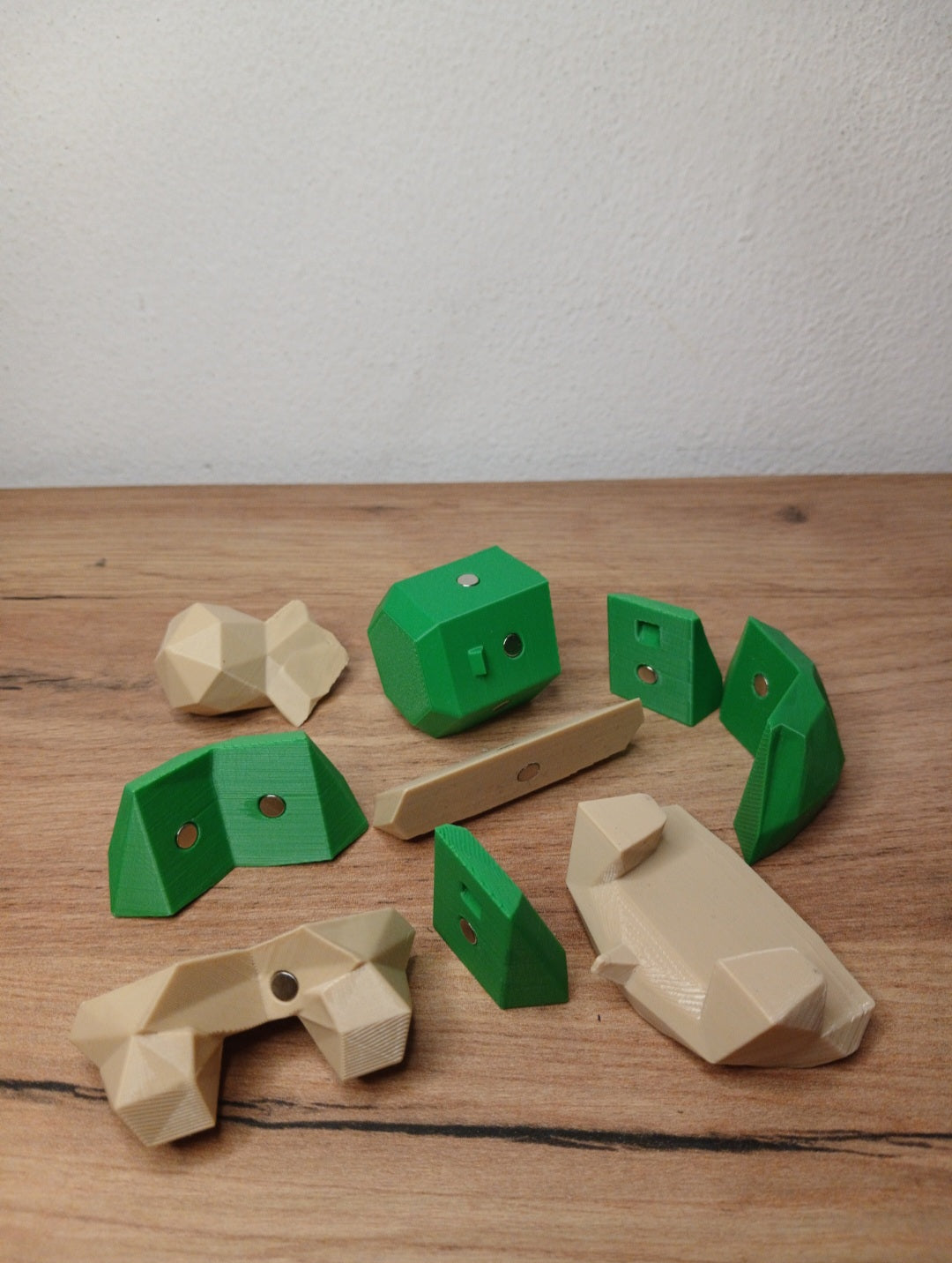 🧩 Puzzle Magnético - Tartaruga Pequena 🐢