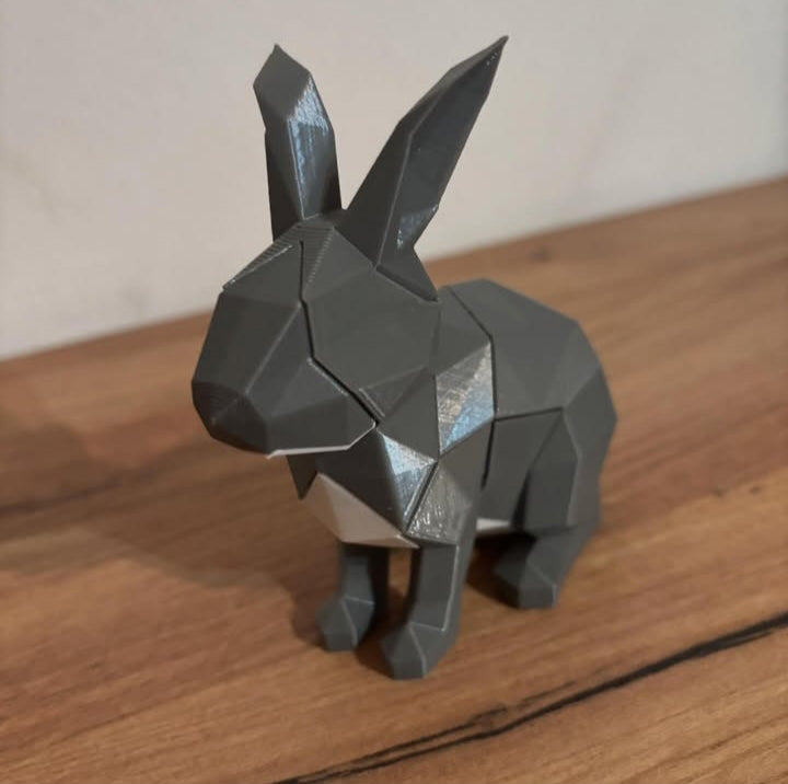 🧩 Puzzle Magnético - Coelho 🐰