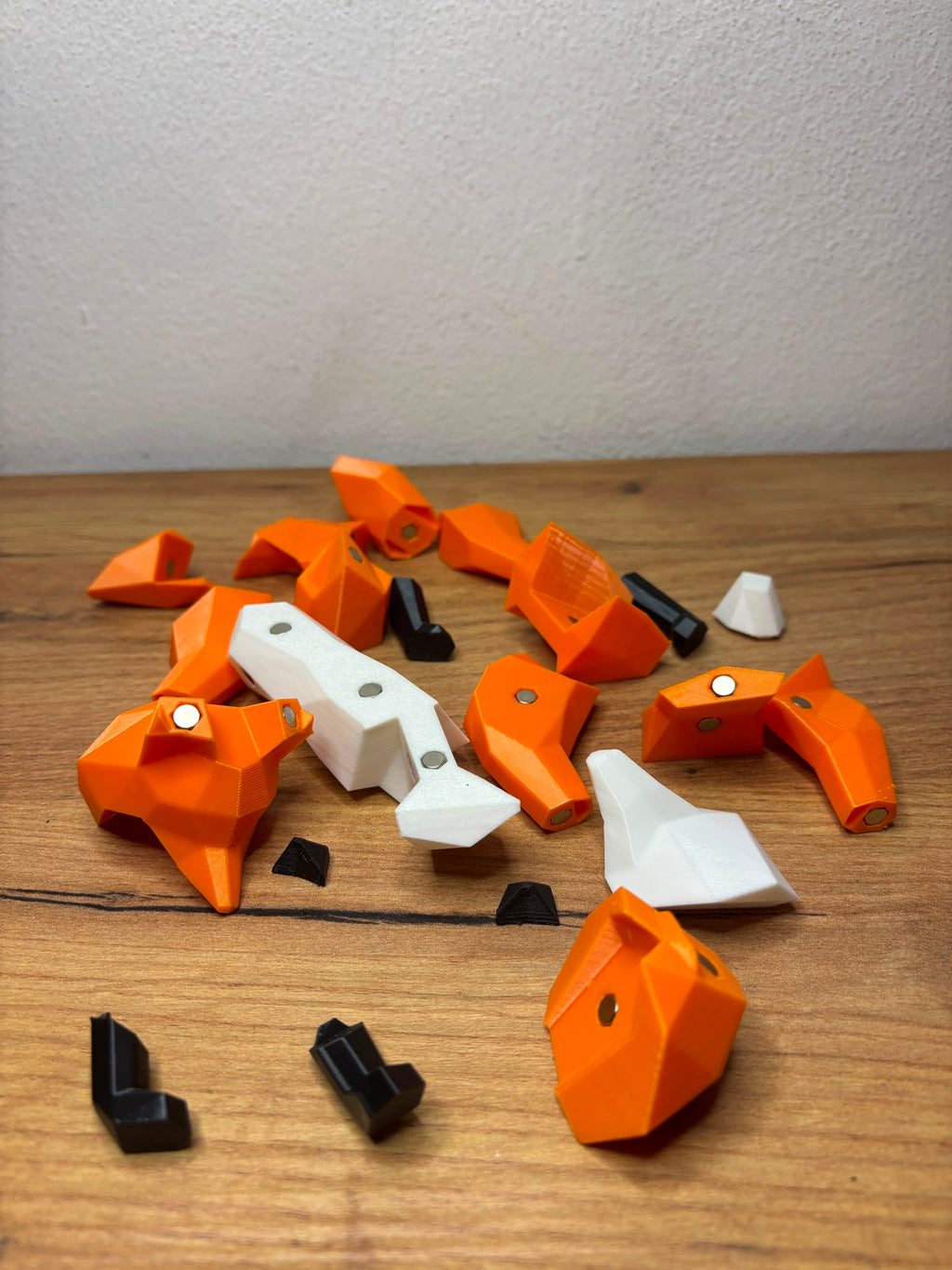 🧩 Puzzle Magnético - Raposa em pé 🦊