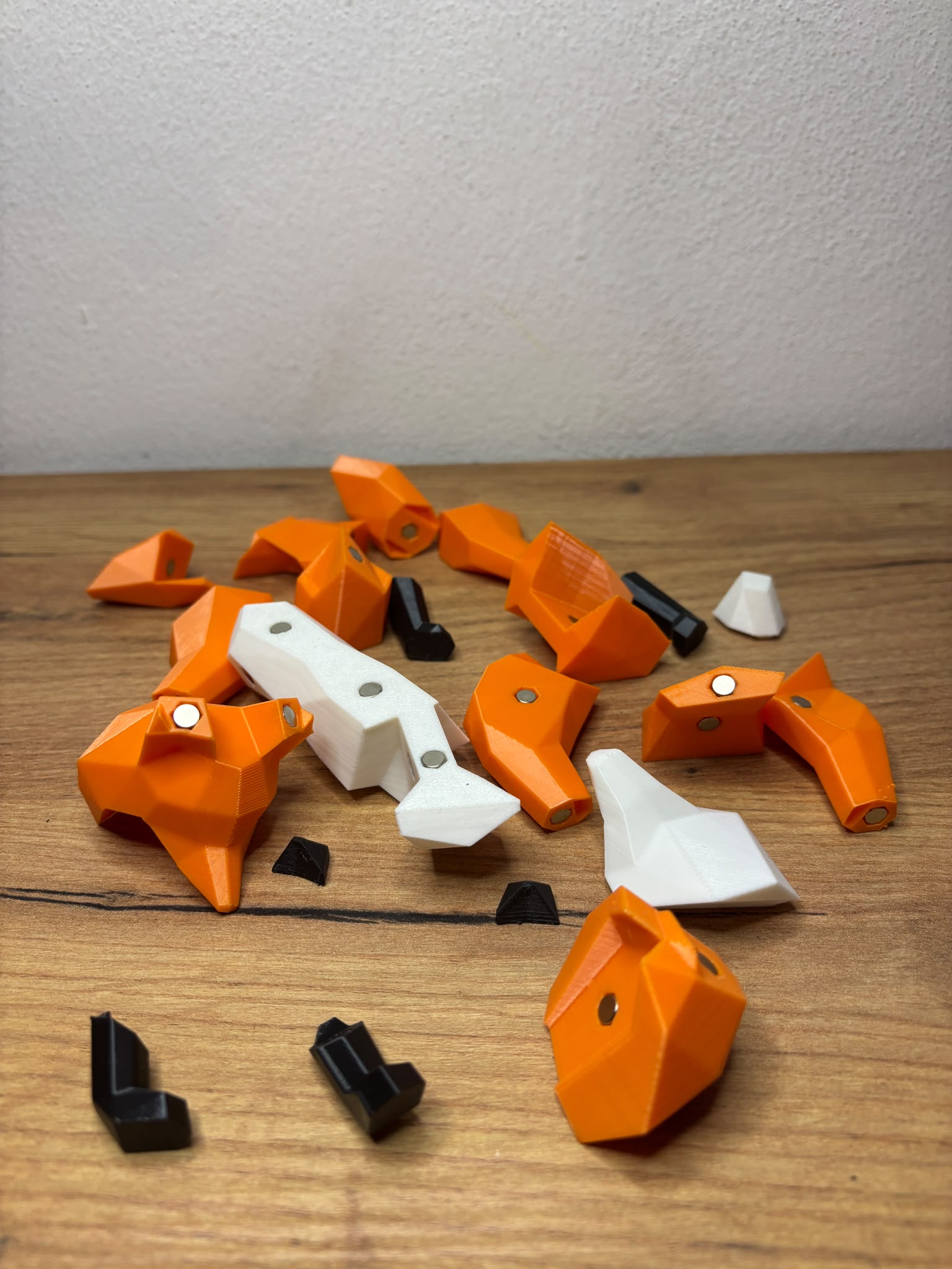 🧩 Puzzle Magnético - Raposa em pé 🦊