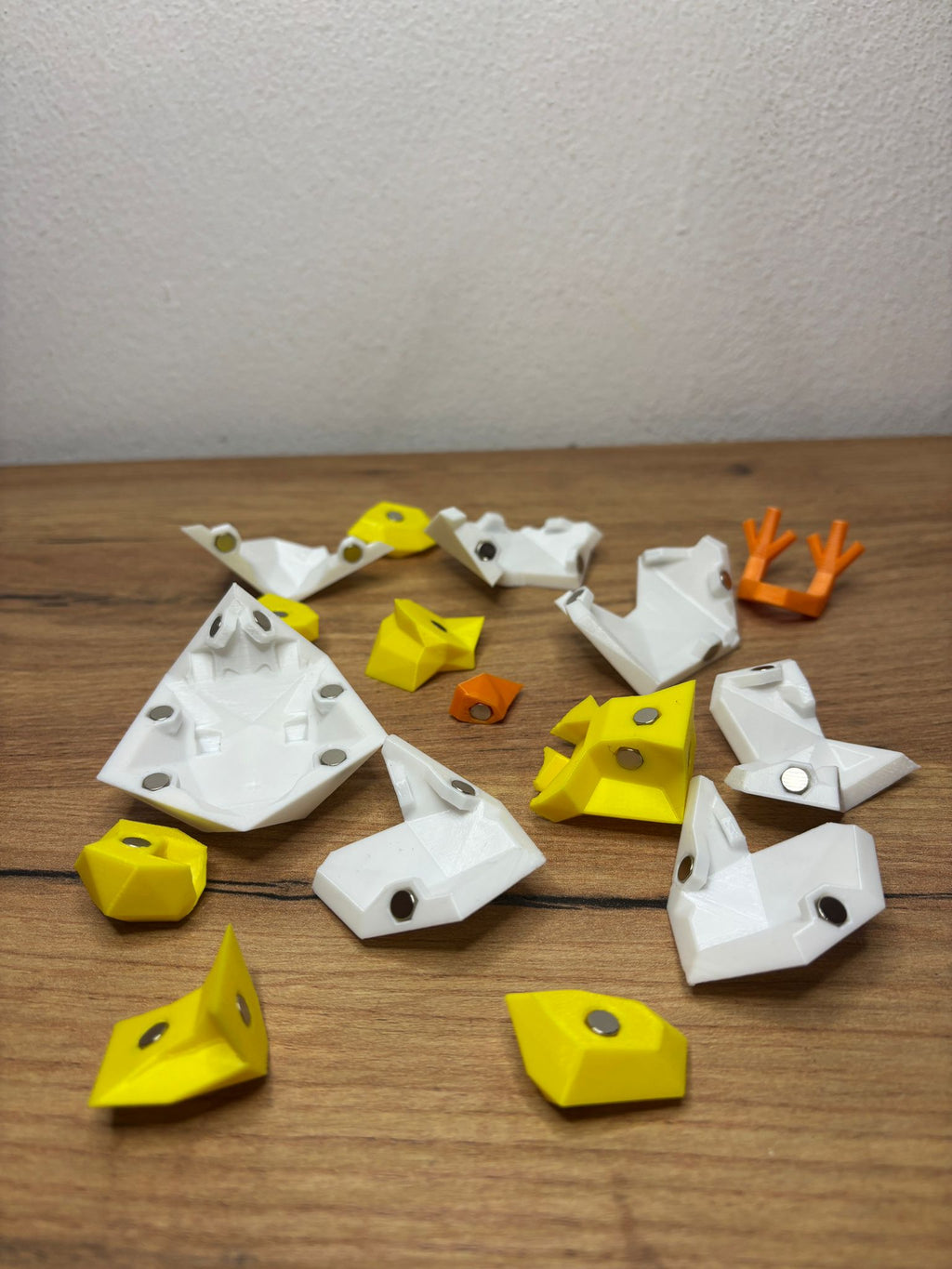🧩 Puzzle Magnético - Pinto 🐣