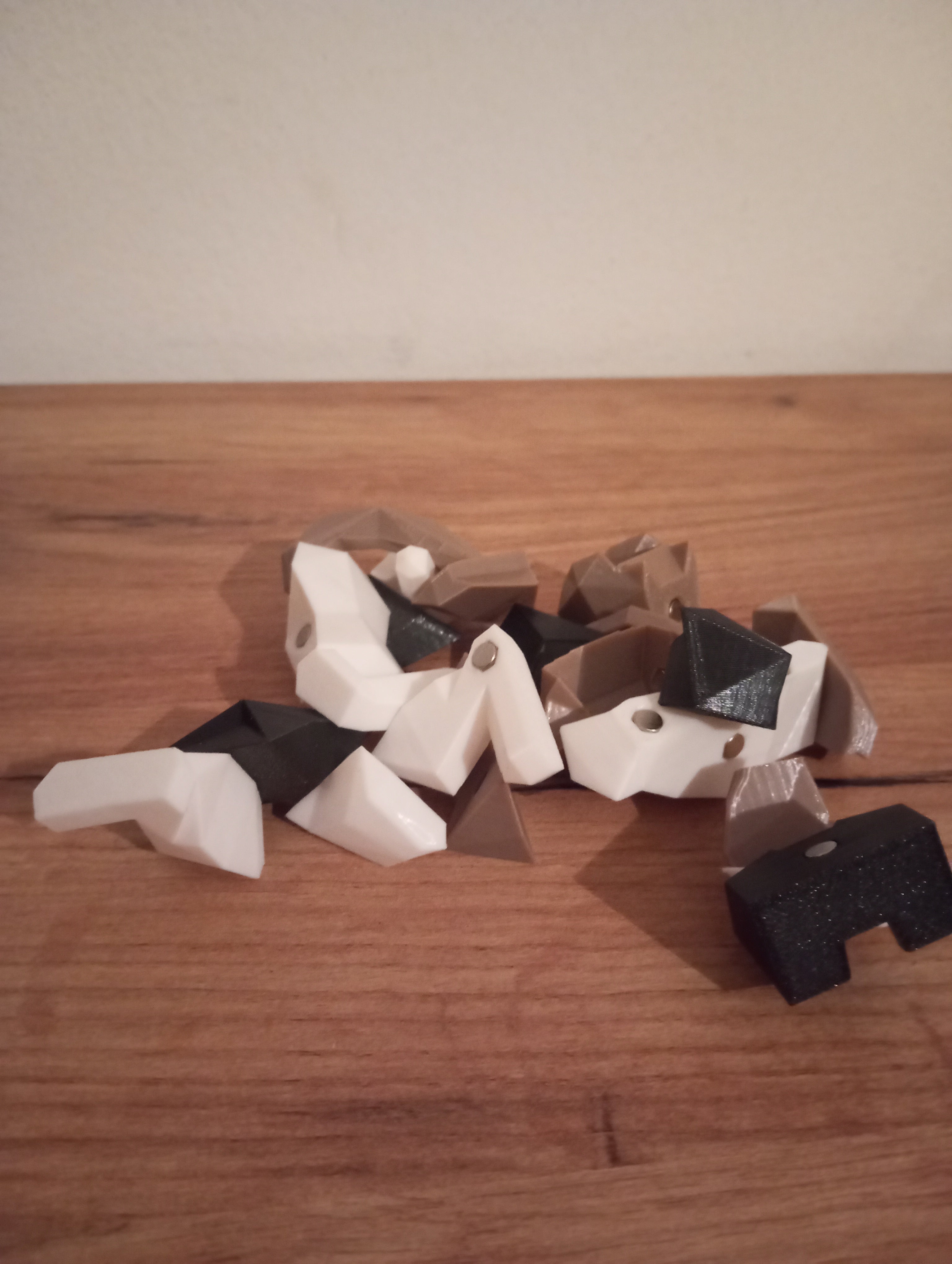 🧩 Puzzle Magnético - Beagle Sentado 🐶
