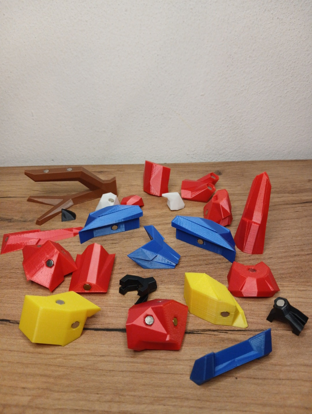 🧩 Puzzle Magnético - Papagaio 🦜